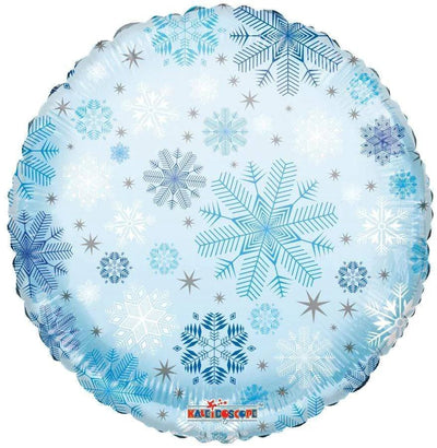 18" Snowflake Pattern Balloon - ConverUSA - Premium Party Distribution