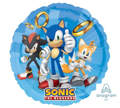 18" Sonic the Hedgehog Balloon - Anagram - Premium Party Distribution