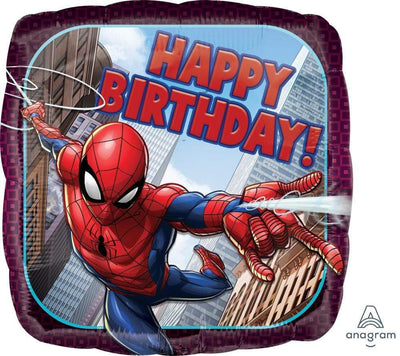 18" Spider - Man Happy Birthday - Anagram - Premium Party Distribution