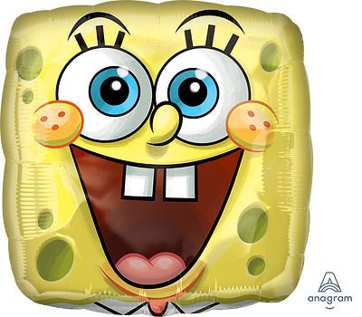 18" SpongeBob Squarepants Face - Premium Party Distribution