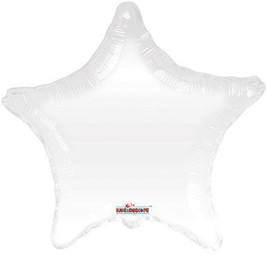 18" Star - White - Premium Party Distribution