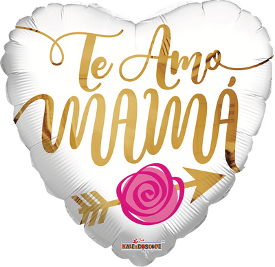 18" Te Amo Mama Heart (100ct) - Premium Party Distribution