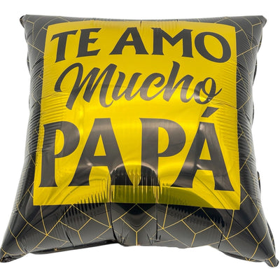 18" Te Amo Mucho Papa (100ct) - Premium Party Distribution