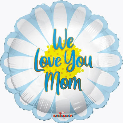 18" We love You Mom Daisy (100ct) - Premium Party Distribution