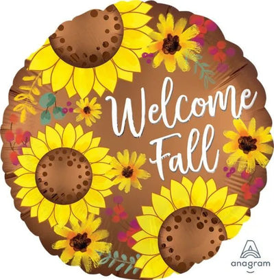 18" Welcome Fall Sunflowers - Premium Party Distribution