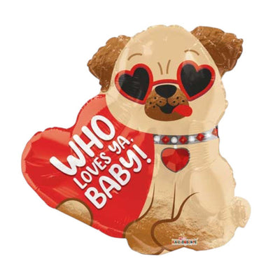 18" Who Loves Ya Baby - Premium Party Distribution