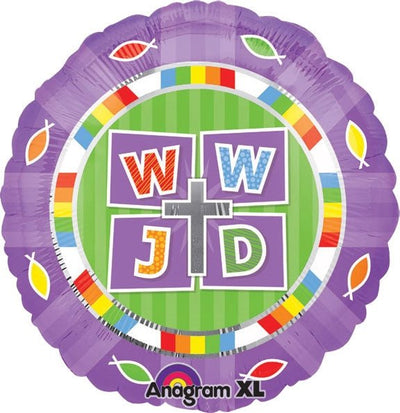 18" WWJD - What Would Jesus Do - Premium Party Distribution