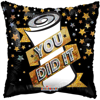 18" You Did It - Diploma (100ct) - Premium Party Distribution
