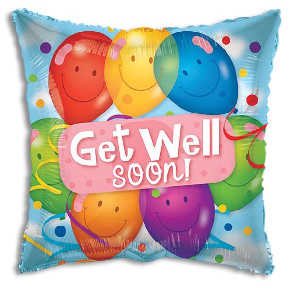 Conver USA 18" Get Well Soon Balloon