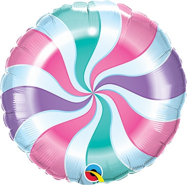 Candy Pastel Swirl Balloon