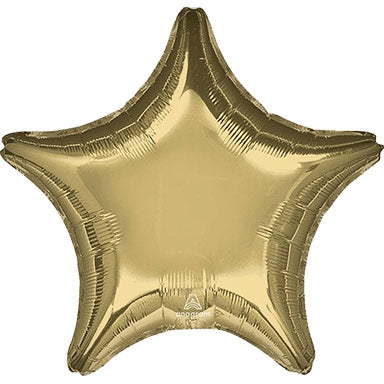 Foil WHITE GOLD Star