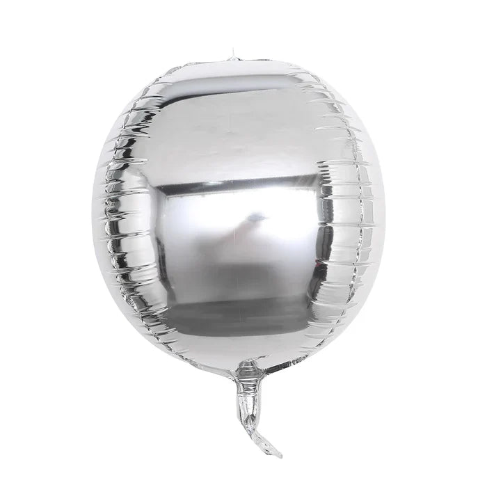 Winner Party 50" 4D Silver Balloon