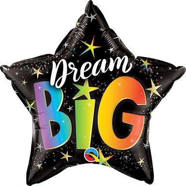20" Dream BIG Rainbow Stars - Premium Party Distribution
