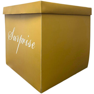 20" Gift Box - Gold Surprise - Premium Party Distribution