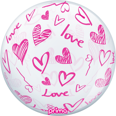 20” Graffiti Love Sphere - Premium Party Distribution