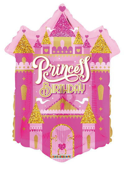 20" Happy Birthday Princess Castle - Premium Party Distribution