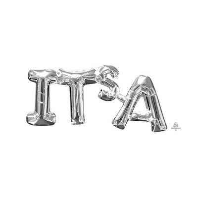 20" It's a - Silver - Premium Party Distribution