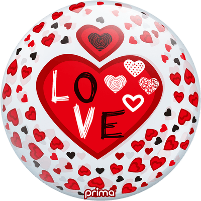 20” Love Hearts Sphere - Premium Party Distribution