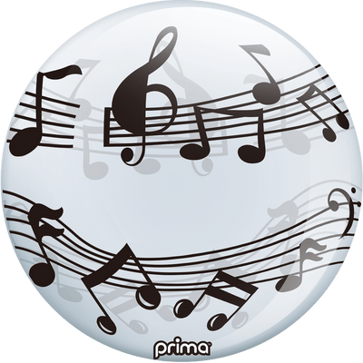 20” Musical Notes Sphere - Prima - Premium Party Distribution