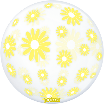 20” Yellow Daisies Sphere - Premium Party Distribution