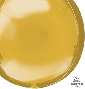 21" Jumbo Orbz - Gold (3ct) - Premium Party Distribution