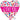 21" Love You Pink Banner Color Blast - Premium Party Distribution