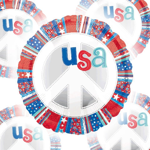 Patriotic USA Foil Balloon