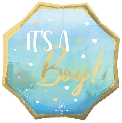 22" Blue Baby - It's a Boy - Premium Party Distribution