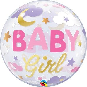 22" Bubble - Baby Girl Sweet Dreams - Premium Party Distribution