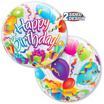 22" Bubble Balloon - Birthday Surprise - Premium Party Distribution