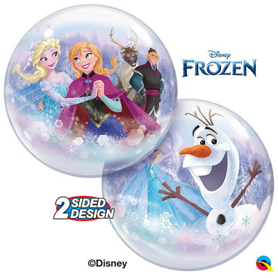 22" Bubble Balloon - Disney Frozen Characters - Premium Party Distribution