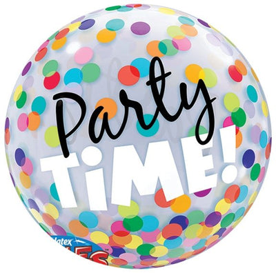 22" Bubble - Colorful Dots - Premium Party Distribution