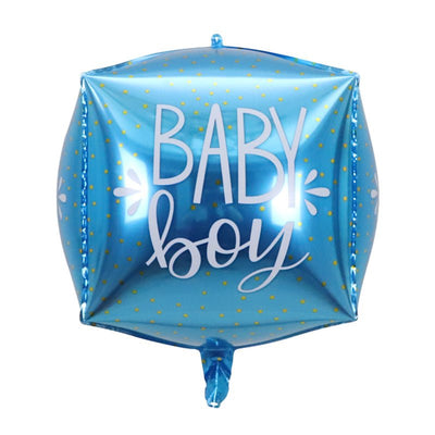 22" Cube - Baby Boy - Premium Party Distribution