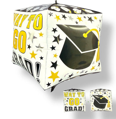 22" Cube - Way to Go Grad - Premium Party Distribution