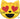 22" Emoji Cat - Heart Eyes - Premium Party Distribution