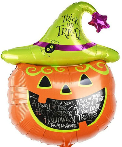 22" Halloween Pumpkin with Hat - Premium Party Distribution