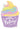 22” Pastel Birthday Cupcake (PKG) Foil Balloon - Premium Party Distribution