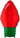 22" Red Holiday Light Bulb (5ct) - Premium Party Distribution