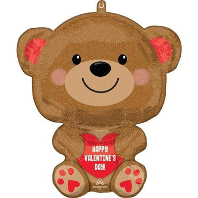 22" Valentine's Day Cuddly Bear (5ct) - Premium Party Distribution