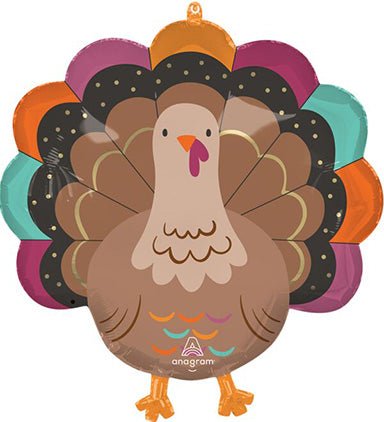 23" Give Thanks Turkey - Premium Party Distribution
