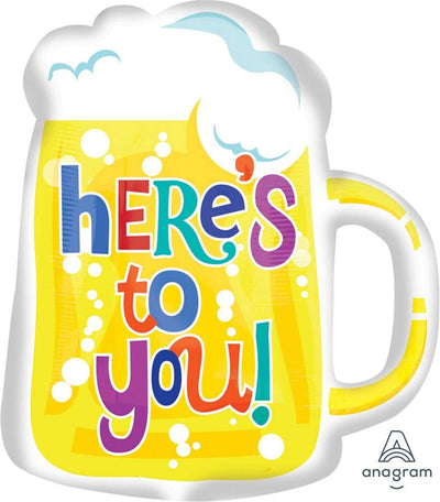 23" Here's to You (5ct) - Premium Party Distribution