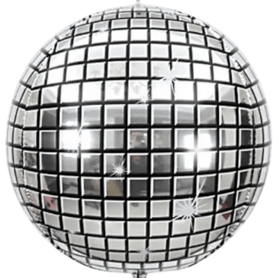 24" Disco Ball - Silver - Premium Party Distribution