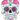 24” Satin Sugar Skull (5ct) - Premium Party Distribution