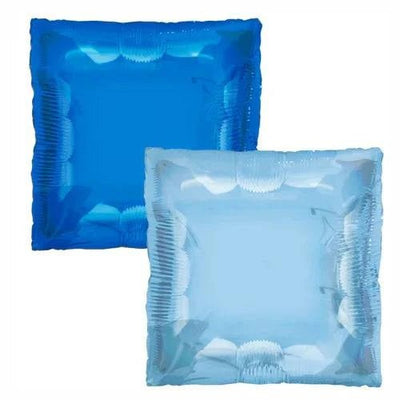 24" Squared - Royal Blue/Light Blue - Premium Party Distribution