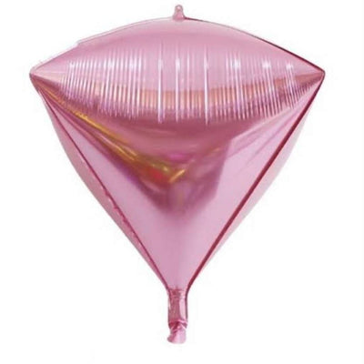 24" Triangular Foil Balloon - Pink - Premium Party Distribution