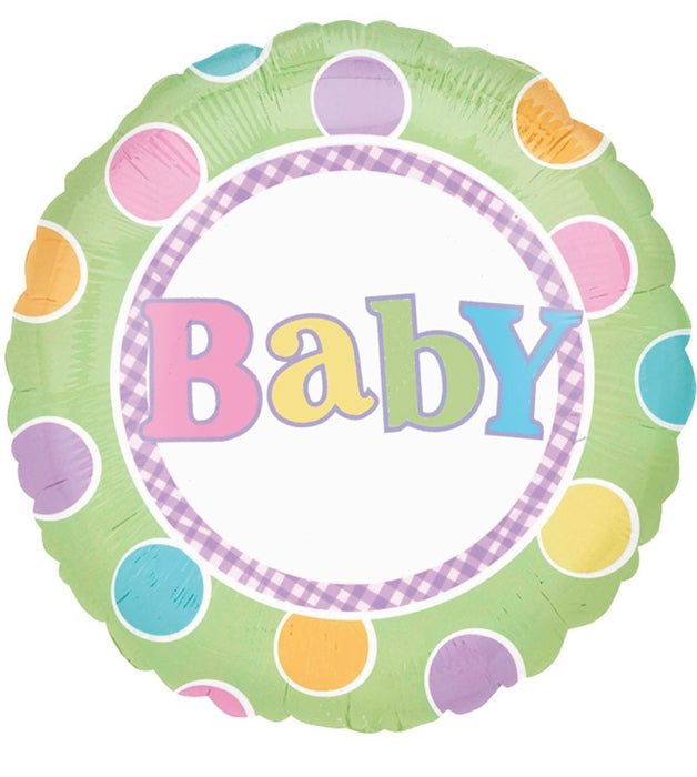 18 inch VLP Baby Dots Green