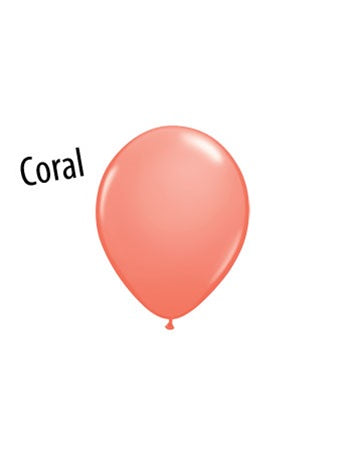 5 inch Coral latex balloons