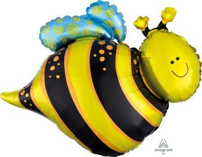 25" Happy Bee Balloon - Anagram - Premium Party Distribution