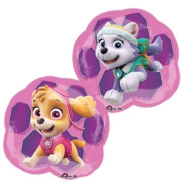 25” PAW PATROL Girls - SuperShape Foil Balloon (PKG) - Premium Party Distribution