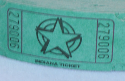 Single Tickets STAR Ast'd colors 2000 on a roll